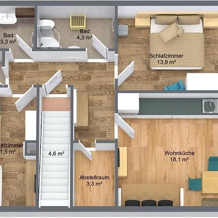 Haus Alpenheim 1 Appartamento *